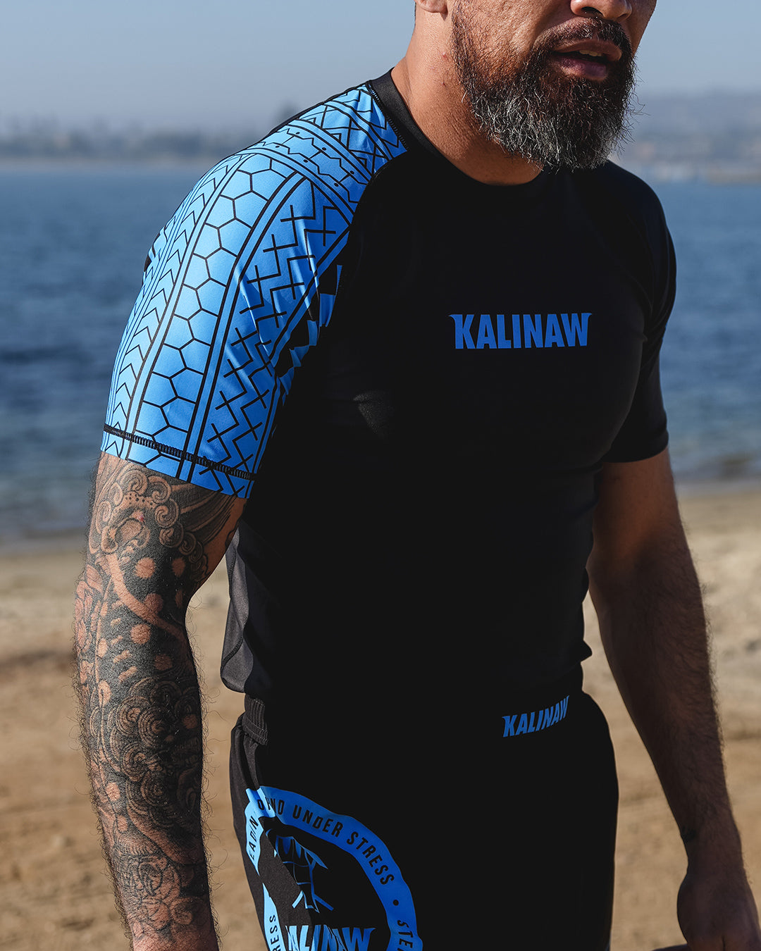 Katalo Blue Ranked SS Rashguard