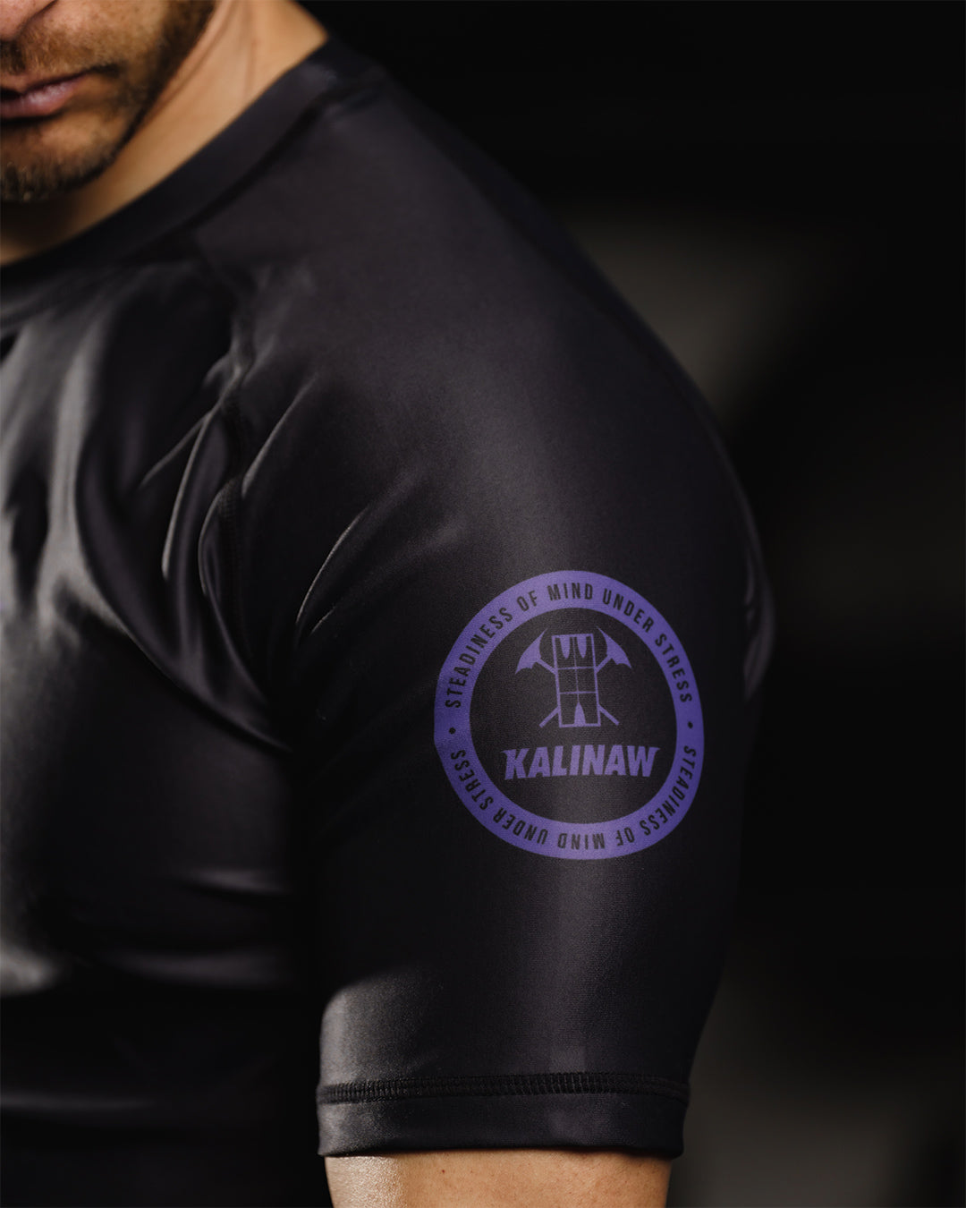 Katalo Purple Ranked SS Rashguard