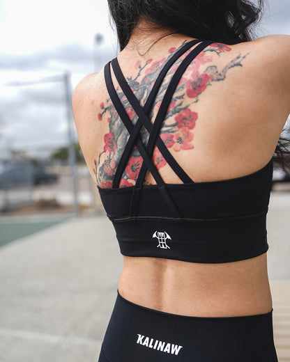 Mayumi Cross Back Sports Bra