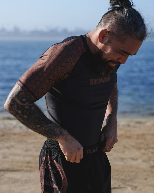 Katalo Brown Ranked SS Rashguard