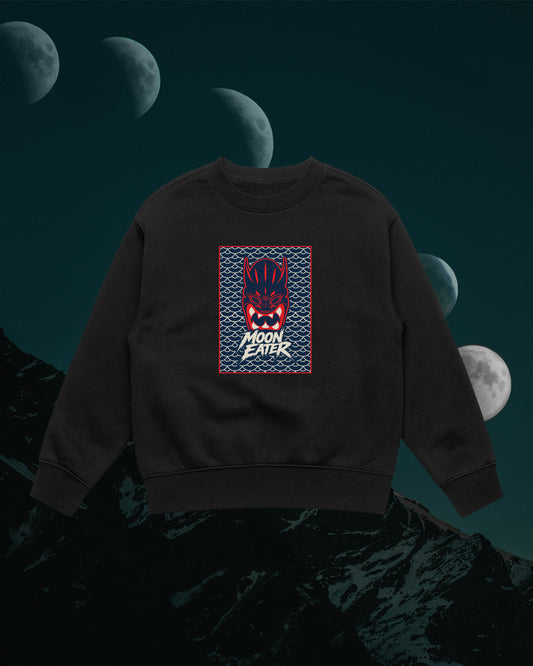 26 Bakunawa Kids Crewneck Black