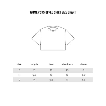 Daily Cropped Tee White