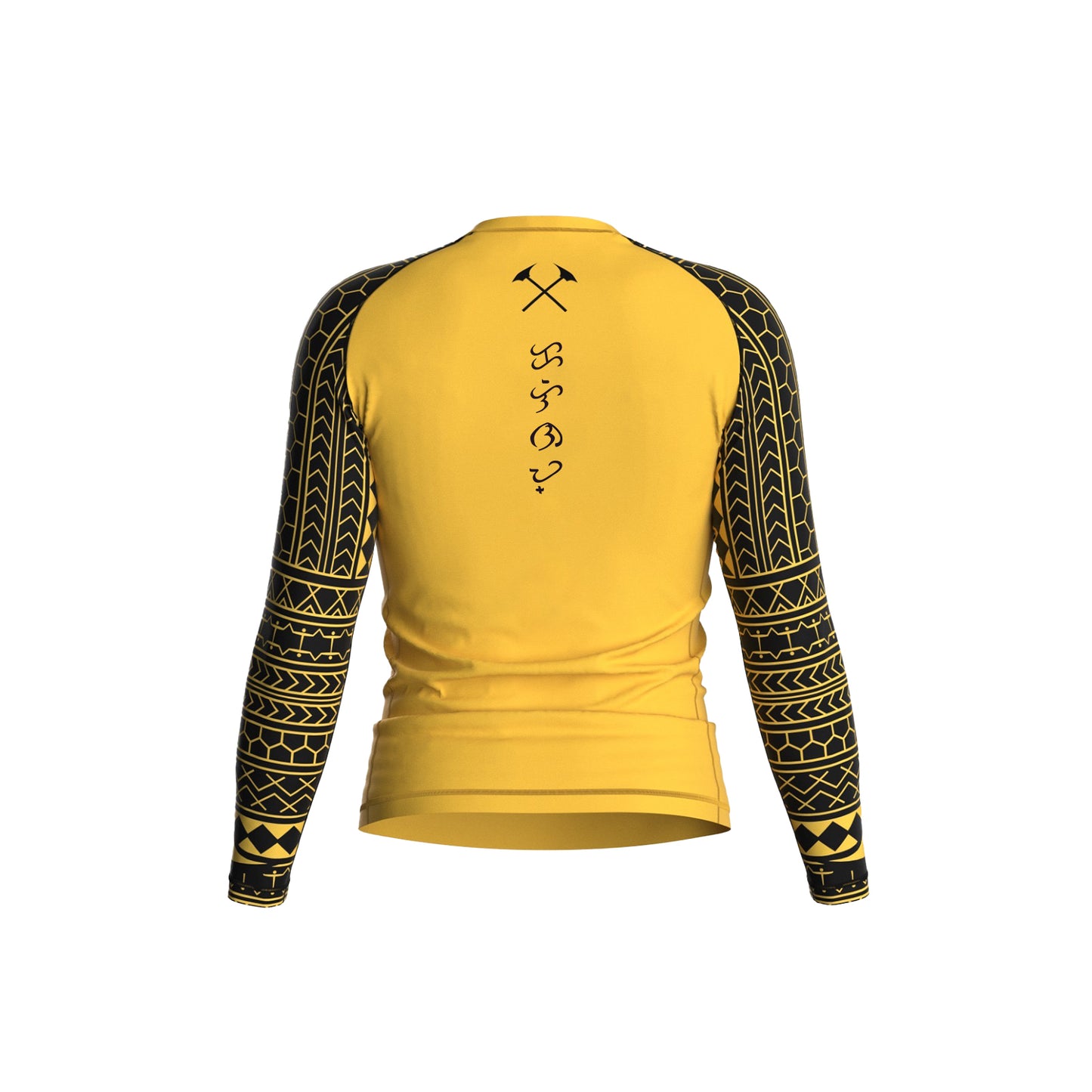 Datu Kids LS Rashguard Yellow