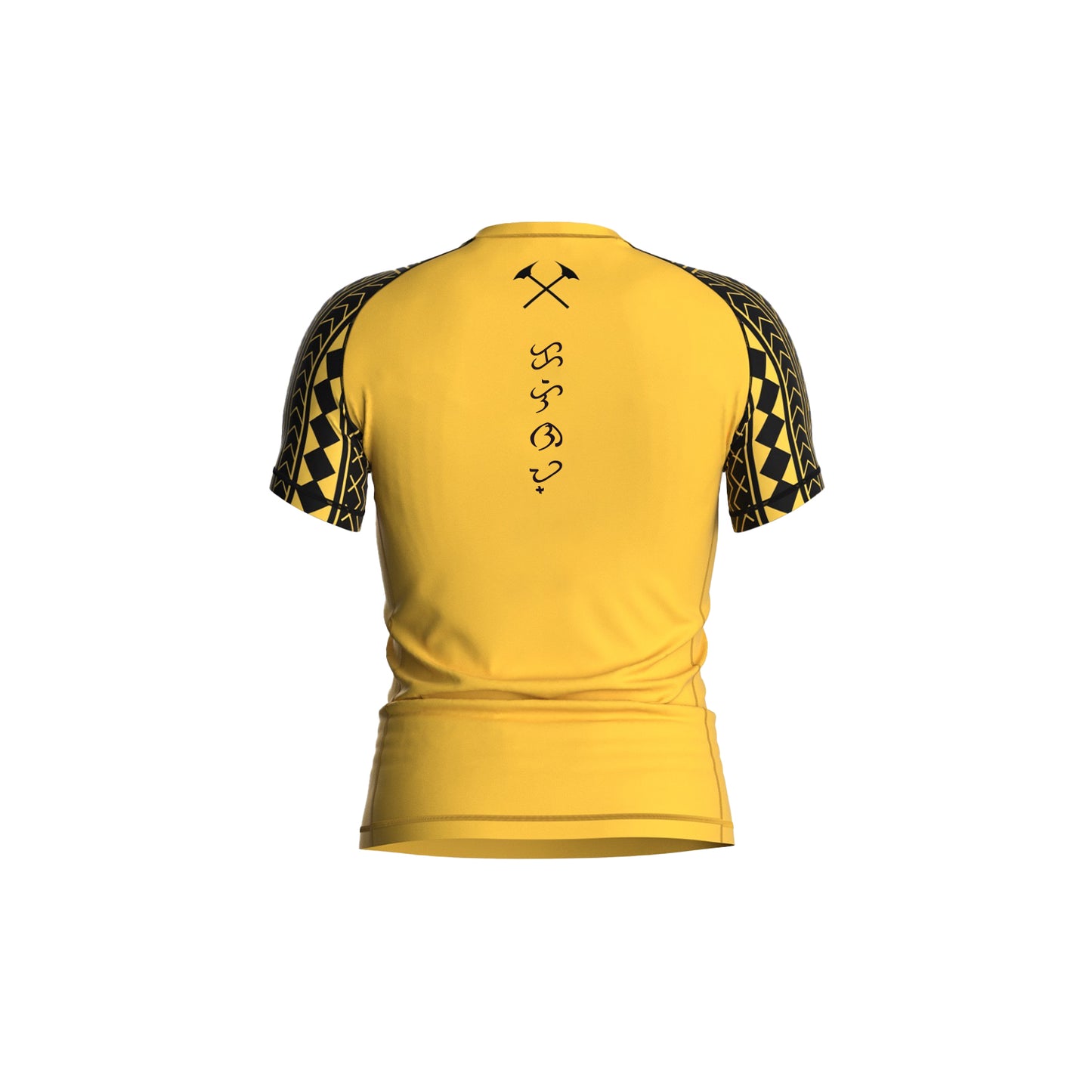 Datu Kids SS Rashguard Yellow