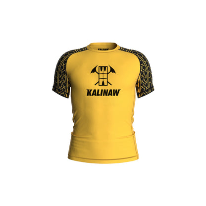 Datu Kids SS Rashguard Yellow