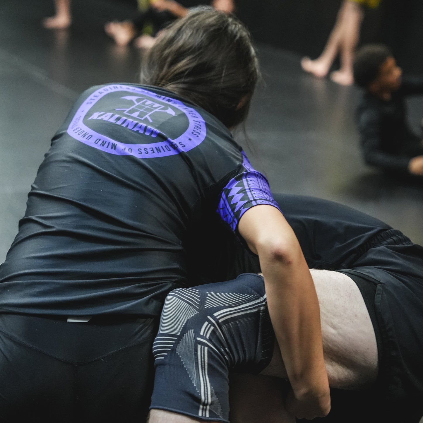 Katalo Purple Ranked SS Rashguard