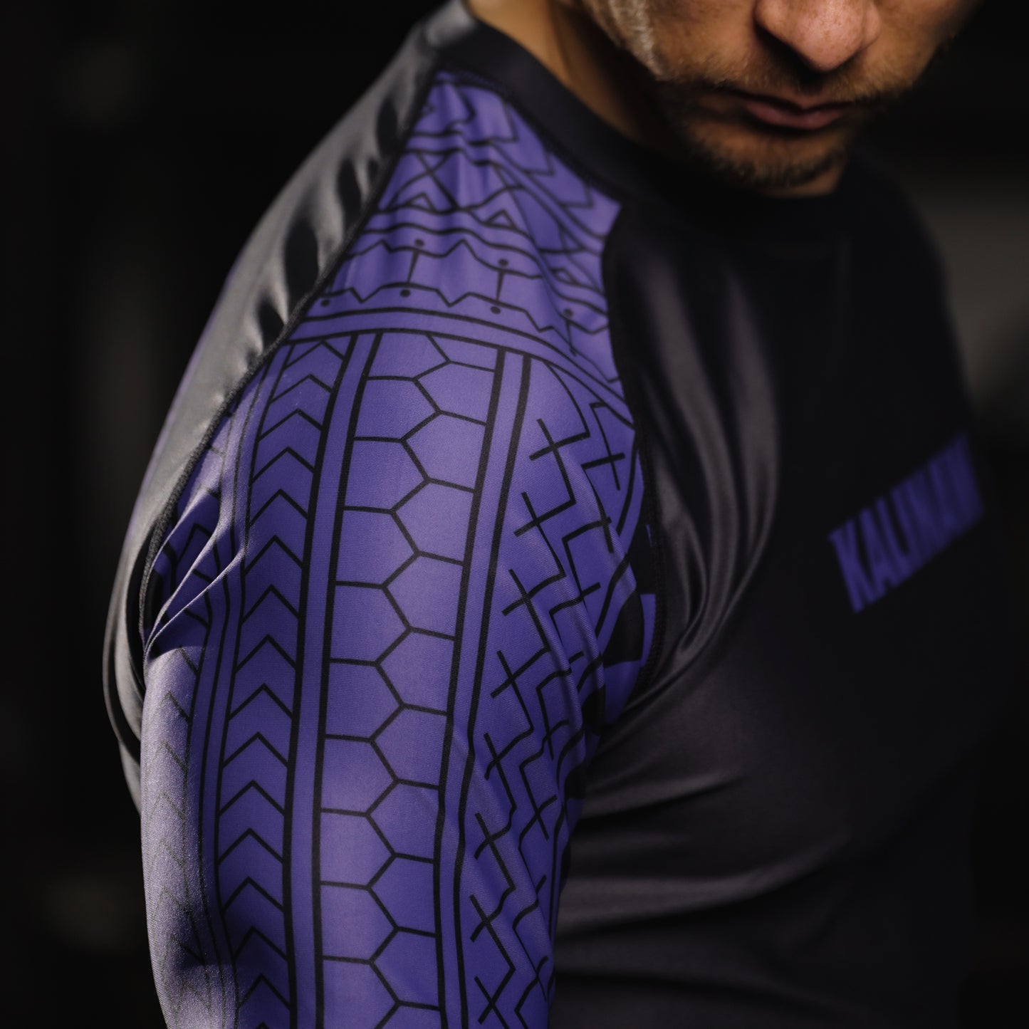 Katalo Purple Ranked SS Rashguard