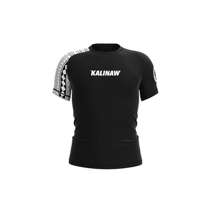 Katalo White Ranked SS Rashguard