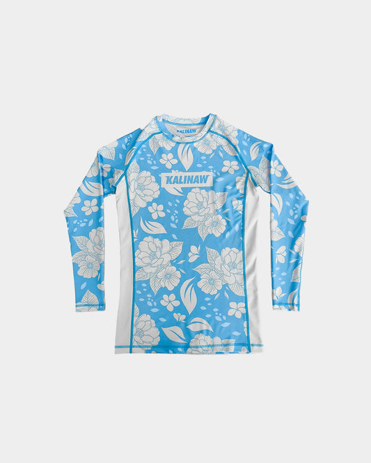 Leilani Kids LS Rashguard Blue