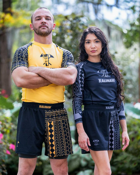 Datu SS Rashguard Yellow